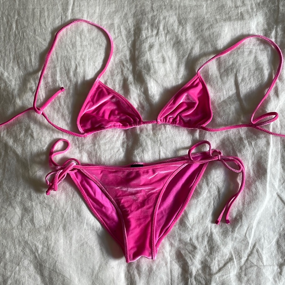 Pink Triangl Bikini XS